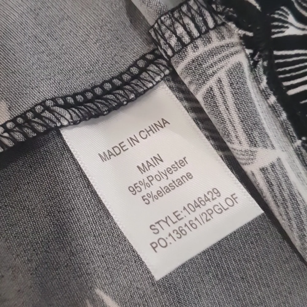 Beme New Dress Size 18 approx Black White - Picture 8 of 9